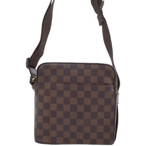 Louis Vuitton Damier Ebene Brown Olaf Shoulder Bag